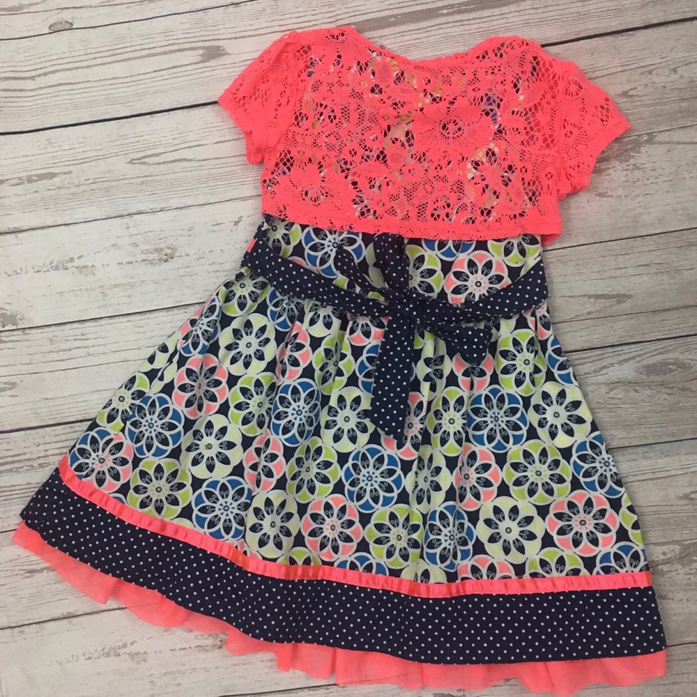 Sugah & Honey Girls 4T Dress With Cardigan - Picture 16 of 16